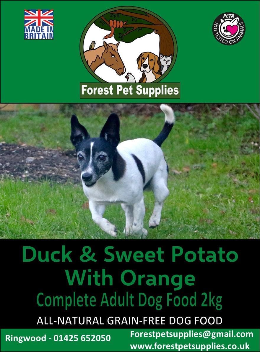 Forest Duck and Sweet Potato with Orange 2kg