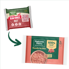 Load image into Gallery viewer, Natures Menu Beef Mince 400g

