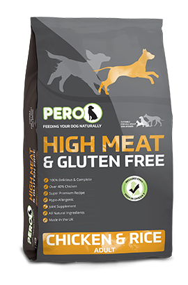 Pero High Meat Chicken & Rice 12kg - Forest Pet Supplies