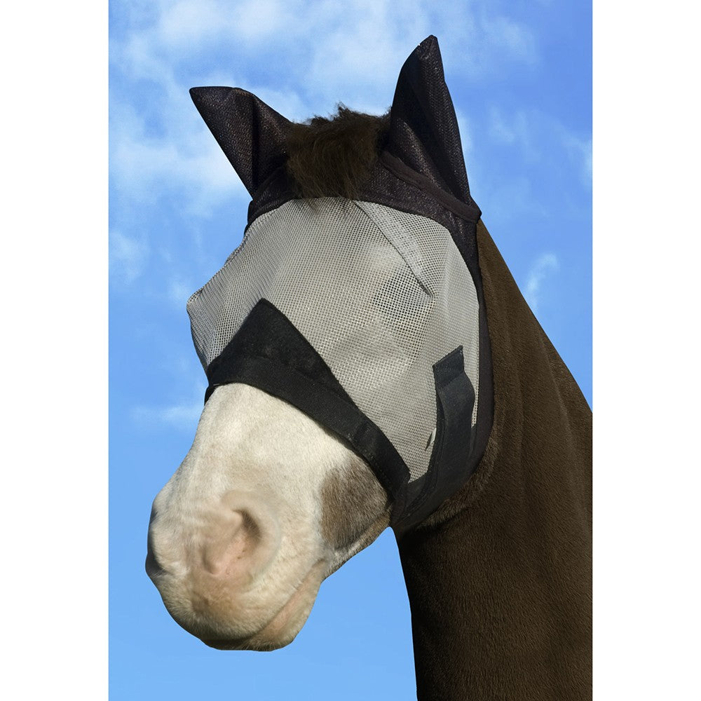KM Elite Fly Mask With Ears Small (Large Pony/Yearling)