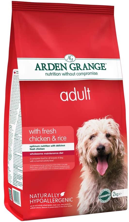 Arden Grange Dog Food Adult Chicken & Rice 2kg - Forest Pet Supplies