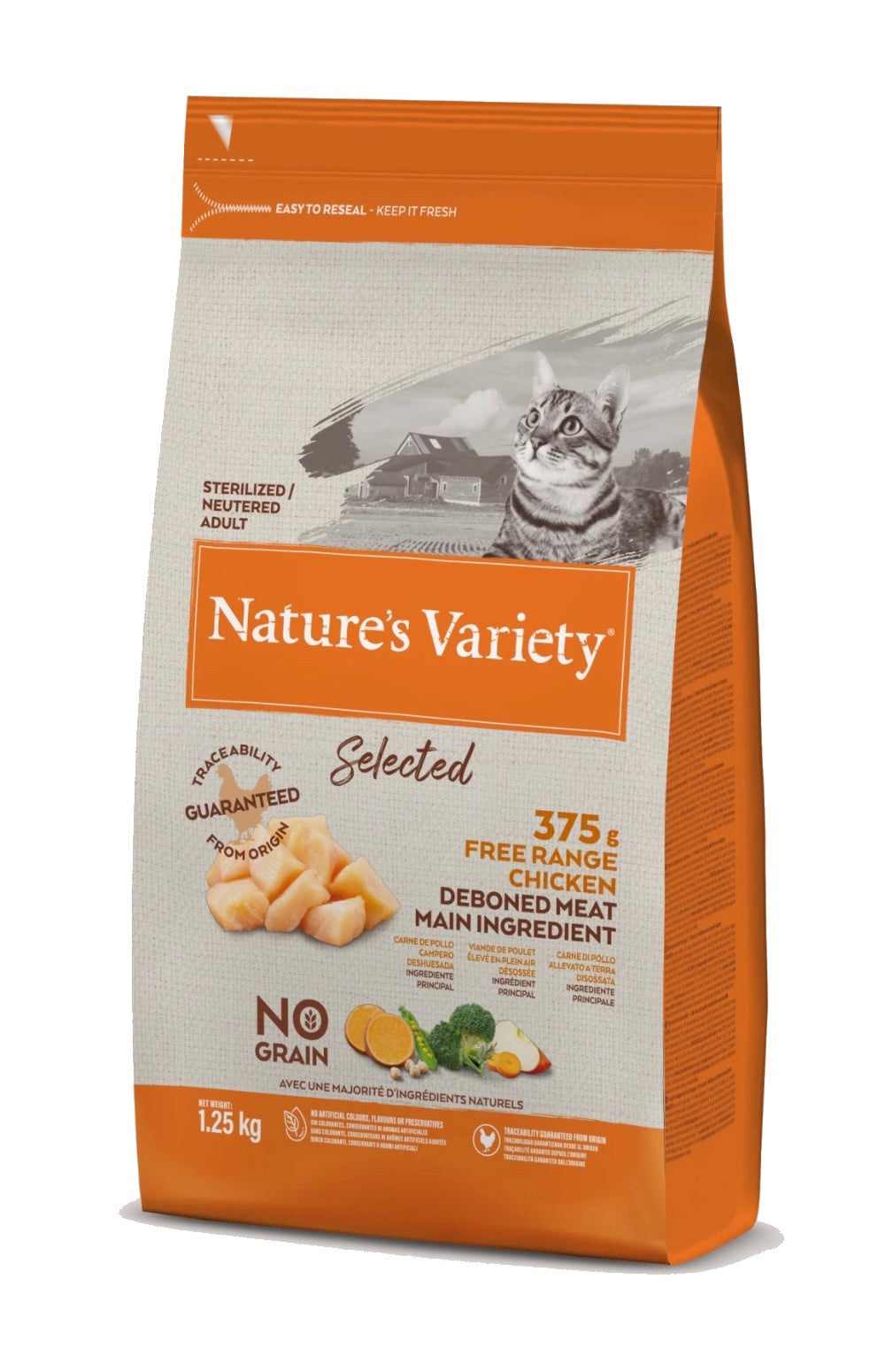 Natures Variety Cat Selected Chicken 1.25kg