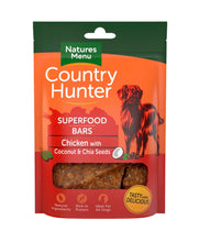 Load image into Gallery viewer, Country Hunter Superfood Bars Chicken 100g
