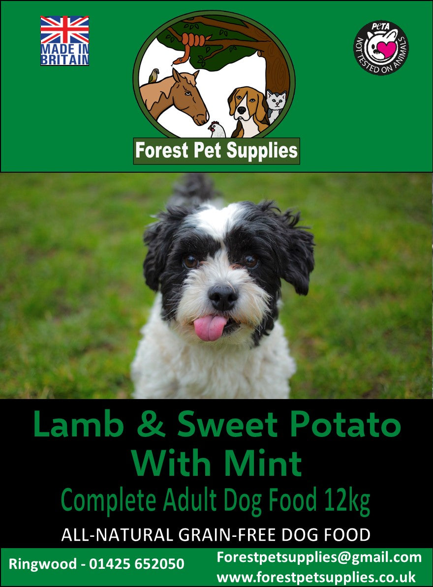Forest Lamb and Sweet Potato with Mint 12kg
