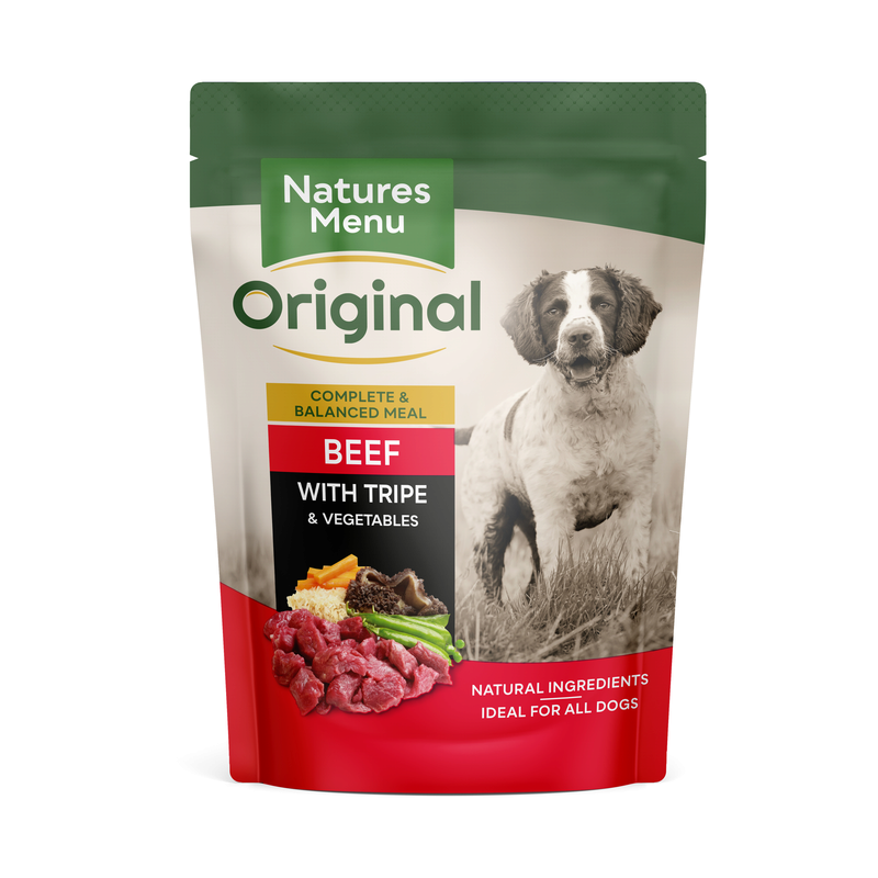 Natures Menu Beef With tripe and Vegetables 300g