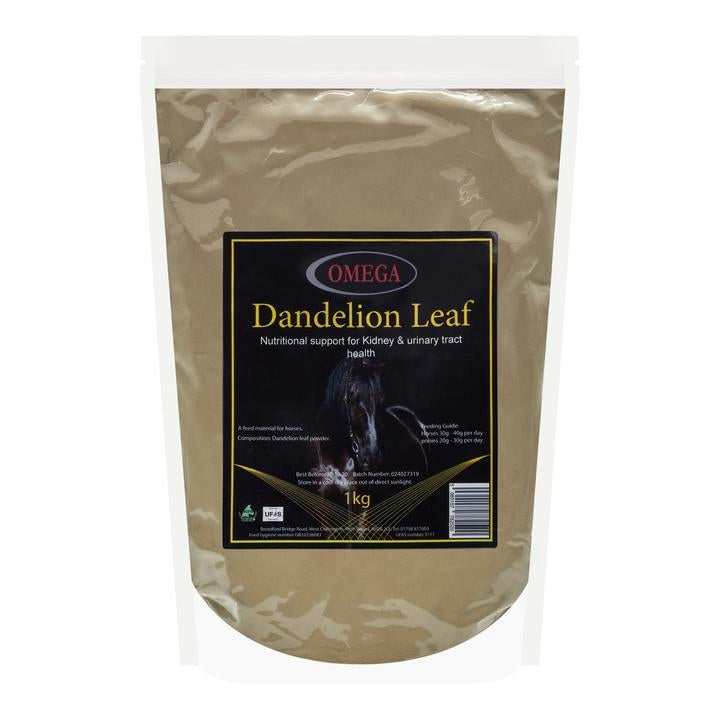 Omega Dandelion Leaf 1kg - Forest Pet Supplies