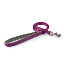 Load image into Gallery viewer, Viva Padded Snap Lead 75kg 100cm x 2.5cm (Black, Blue, Red, Green, Purple, Pink)
