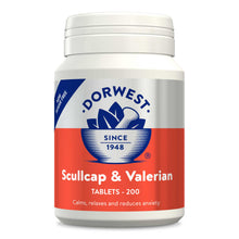 Load image into Gallery viewer, Dorwest Scullcap &amp; Valerian 200 Tablets
