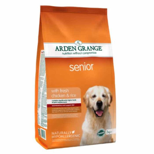Arden Grange Dog Food Senior Chicken & Rice 2kg - Forest Pet Supplies