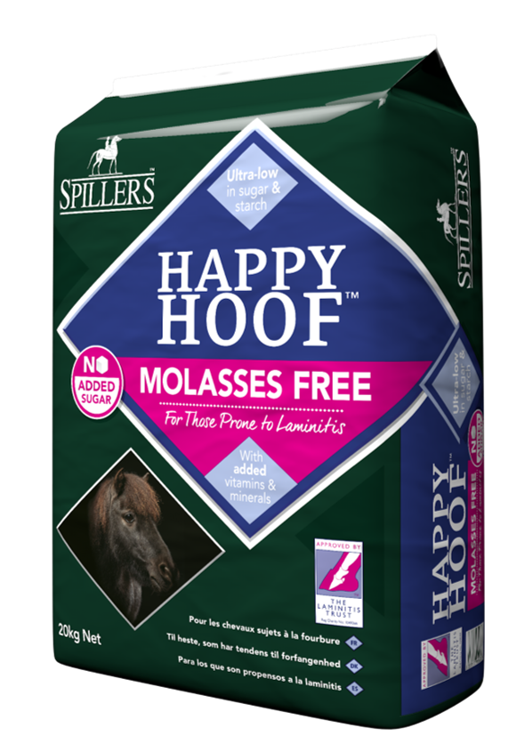 Spillers Happy Hoof Molasses Free 20kg - Forest Pet Supplies