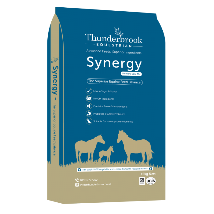 Thunderbrooks Base Mix Synergy 15kg - Forest Pet Supplies
