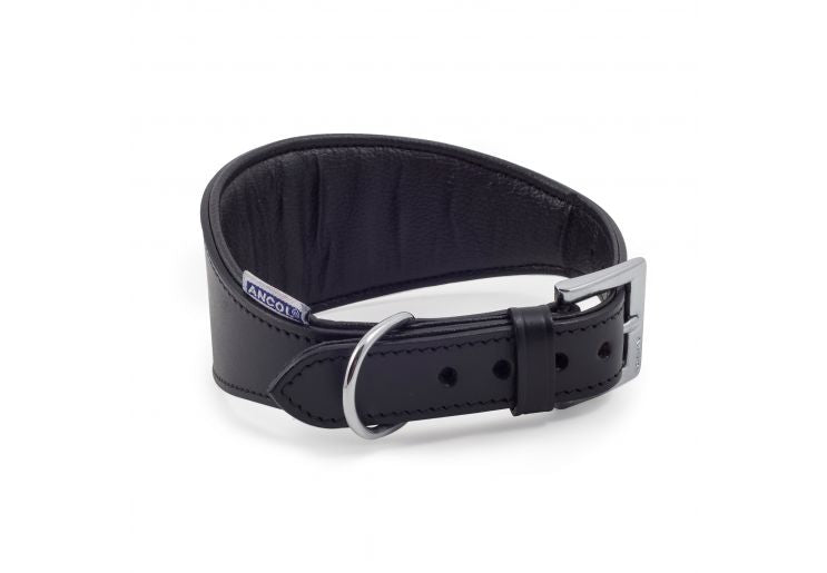 Ancol Whippet Padded Collar Black Size 2